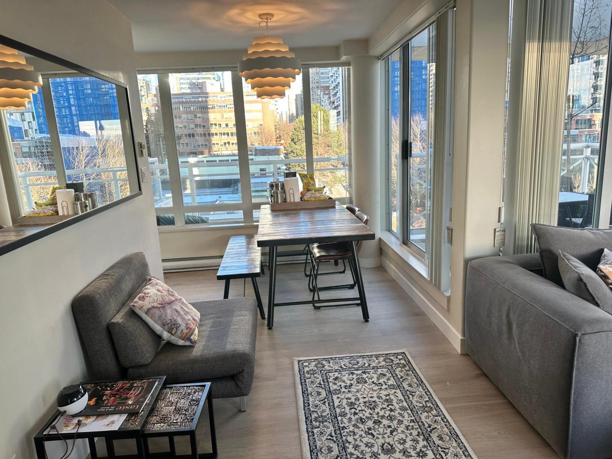 Penthouses Of Beach Ave Vancouver Kültér fotó
