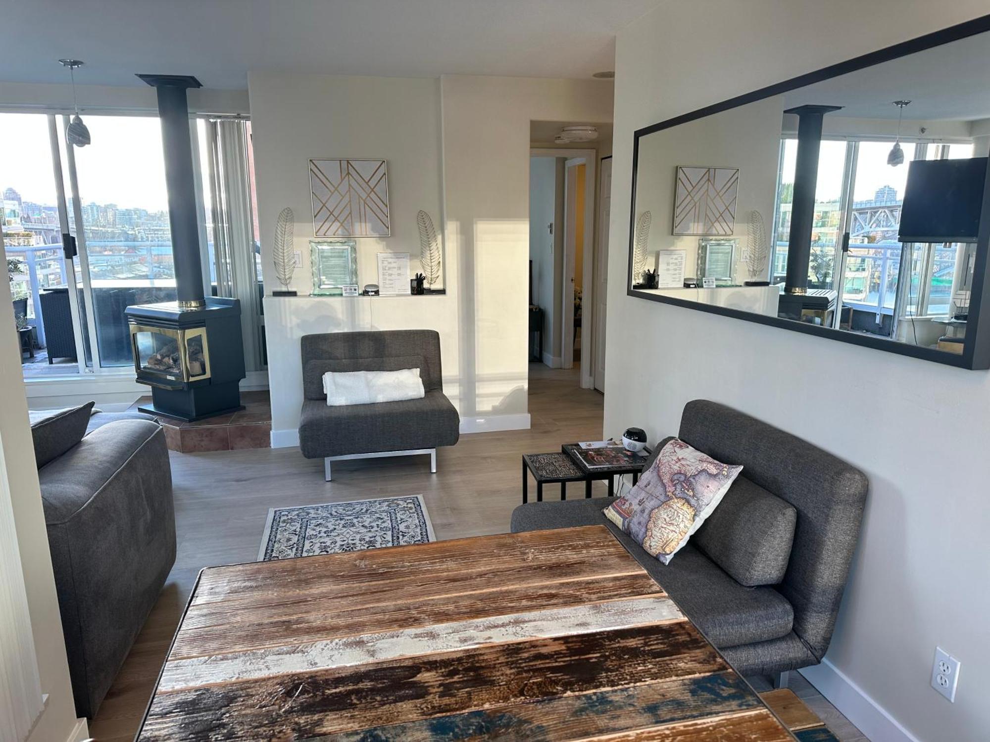 Penthouses Of Beach Ave Vancouver Kültér fotó