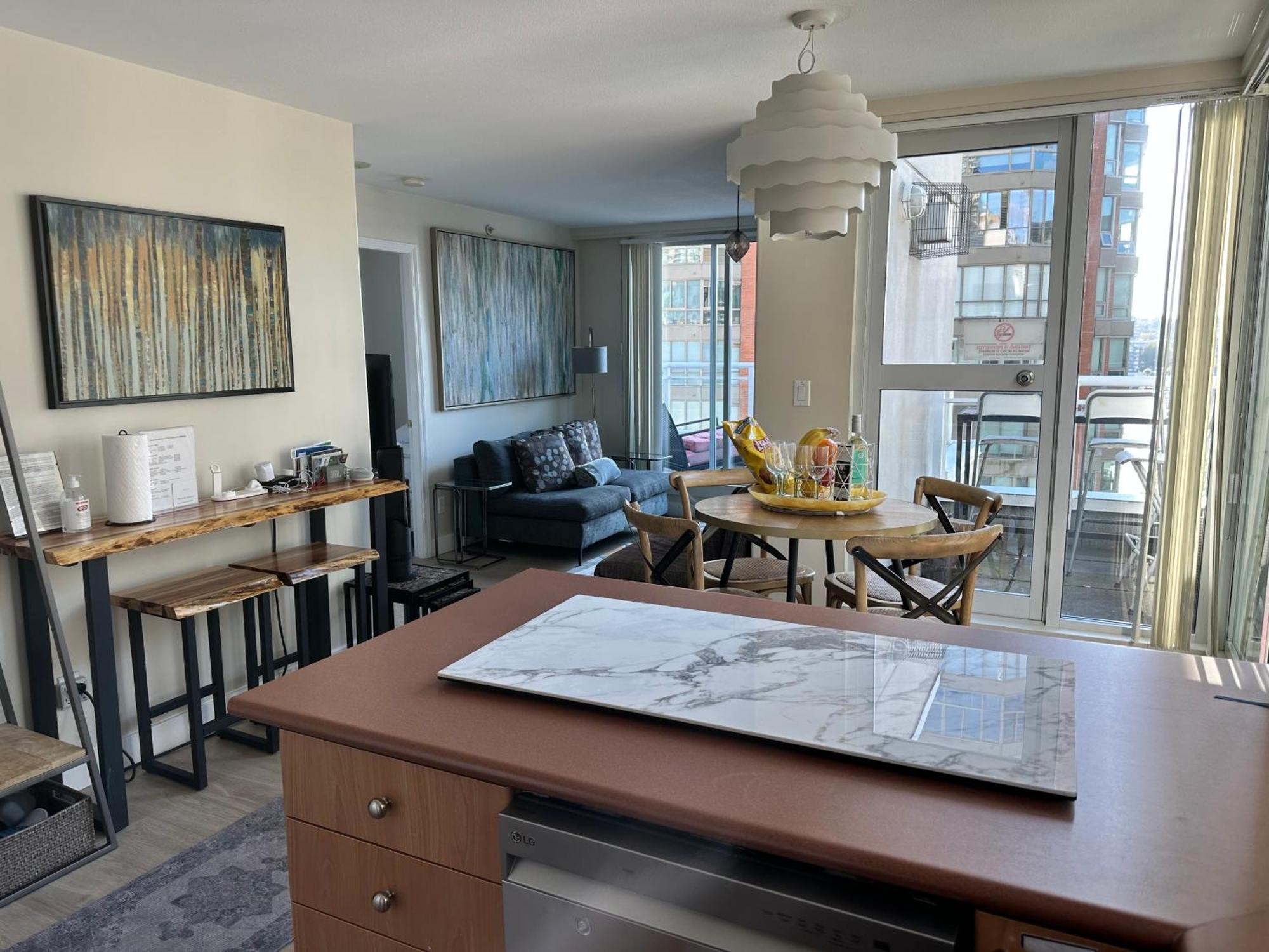Penthouses Of Beach Ave Vancouver Kültér fotó